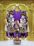 Parabrahma Bhagwan Shri Swaminarayan and Aksharbrahma Shri Gunatitanand Swami